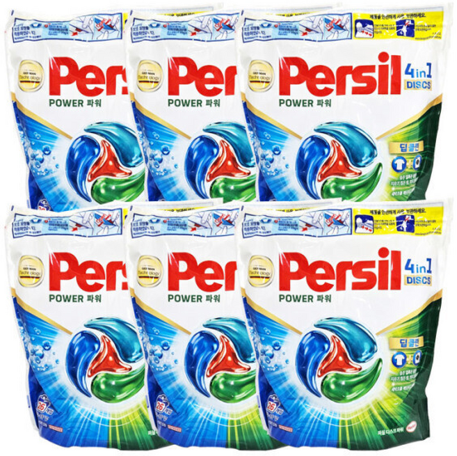 퍼실 디스크 캡슐세제 파워 (), 1개입, 1개