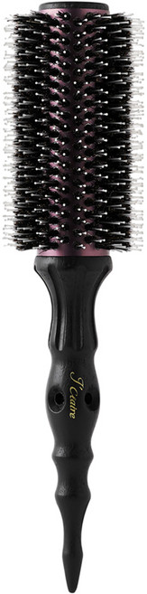 제이끌레르 프리미엄 블랙 돈모 열판 헤어 롤빗, 1개, 7호