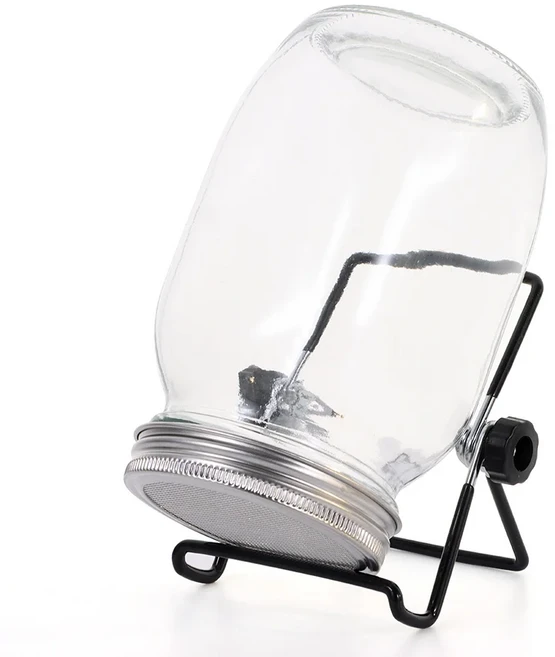 스크린 뚜껑이 달린 발아 항아리 넓은 입 메이슨 종자 키트 실내 16 oz 32oz, 01 1 set 32oz, 1개