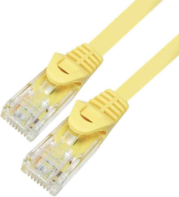 라인업시스템 UTP CAT.6 다이렉트 랜 케이블 5M, 옐로우, 1개