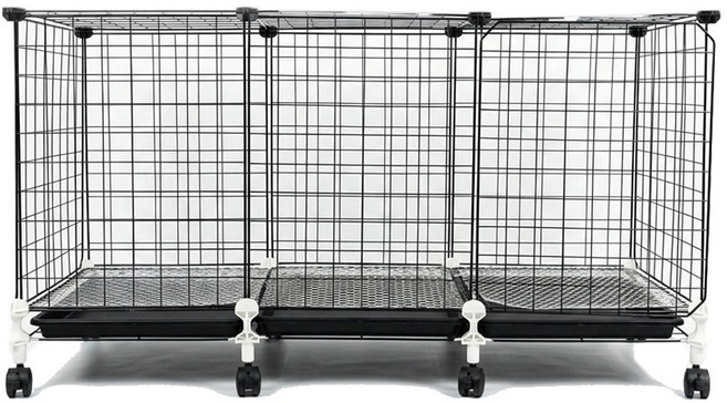 KCJ 닭 케이지 닭장 병아리 야외 실내 와이드, 1개