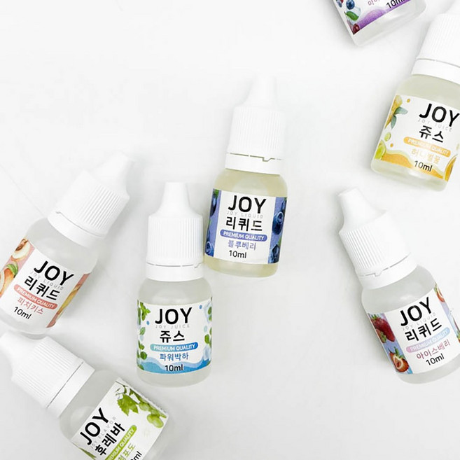 [2+1] 조이리퀴드 10ml 식품첨가물 액상 향료 플레이버 슬라임 식용, 아이스멘솔향 10ml X 3