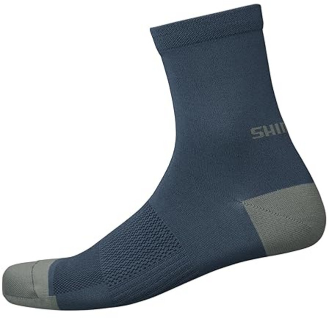 Shimano (SHIMANO) 사이클링 양말 성능 미드 양말 네이비 M-L (Size 41-44)