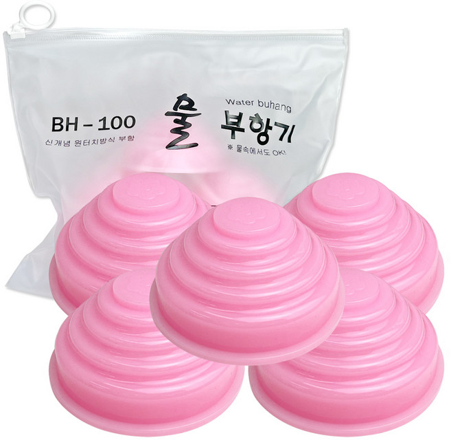 실리콘 물 부항기 특대형 5p, 1개