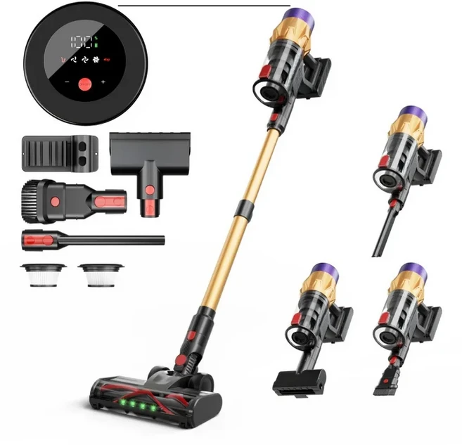 HXL 무선 진공 청소기 가정용 핸드헬드 대형 흡입력 고출력, 01 1