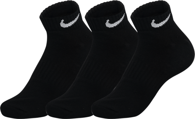 (정품)나이키 양말세트-스포츠양말-패션양말-로우컷 양말(SX7803-010-블랙)3켤레, 블랙, 1개