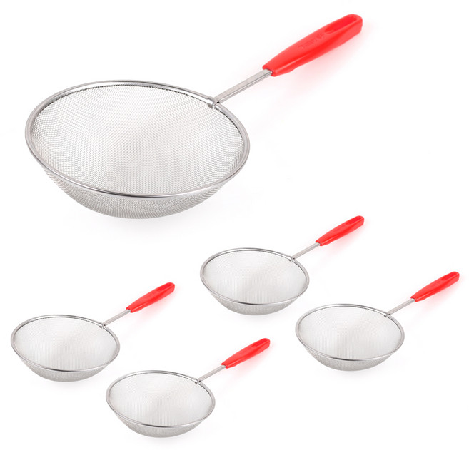 국내생산 스텐 건지기 채망 국수 건지게 채반, 5개