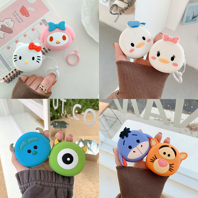 삼성 갤럭시 버즈2 버즈프로 버즈라이브 미니언/멜로디/몬스터/야옹이/오리/곰돌이/드래곤 젤리 케이스, mgb0069 커비