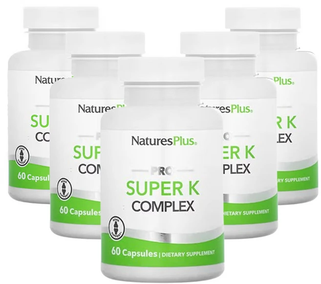 네이처스플러스 Pro Super K 복합제 60캡슐, 5개, 60정 - 쿠팡