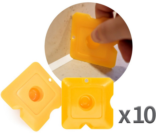 kimspp 멀티 마감헤라 2개입 사각 헤라 실란트뚜껑 실리콘 줄눈 마감 스크래퍼, 10개