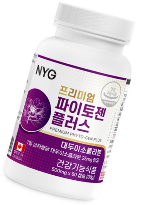 NYG 캐나다산 파이토젠 60캡슐 1통, 1개, 60