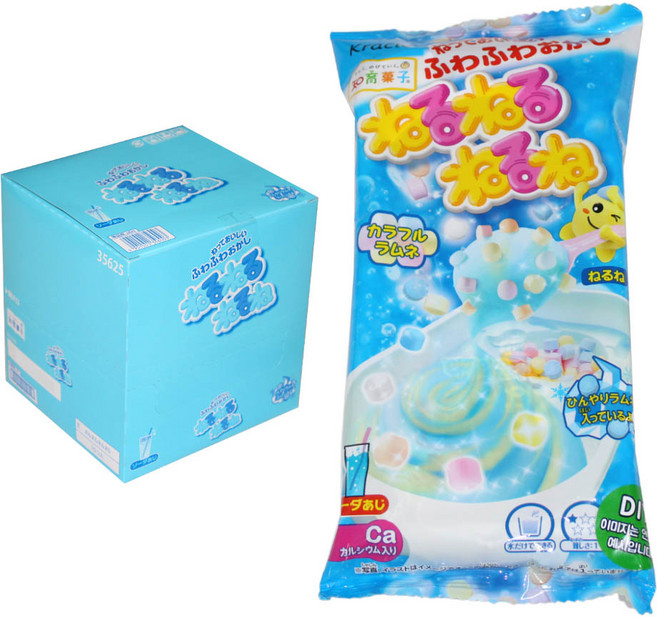 크라시에 네루네루네루네 소다향 가루캔디, 25.5g, 10개