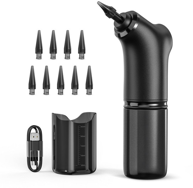 귀지 청소기 귀이개 흡입기 귓밥 제거 보청기 청소, 1개