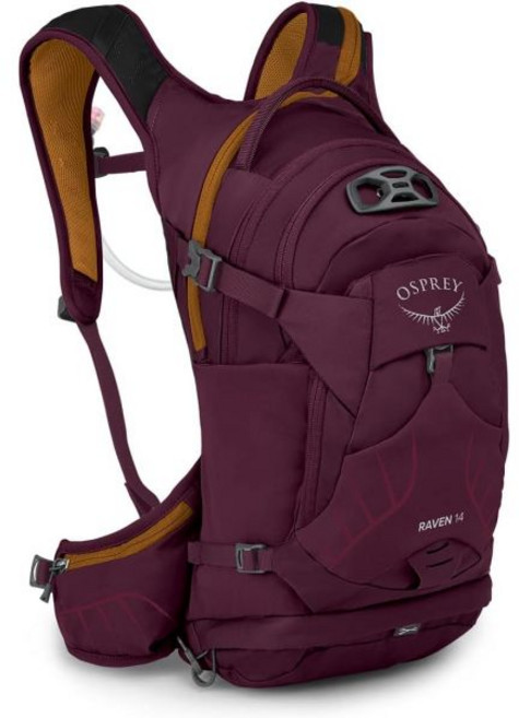오스프리 여성 레이븐 14 자전거 MTB 라이딩 배낭 백팩 퍼플, 14L, Aprium Purple, 1개, 앱리움 퍼플