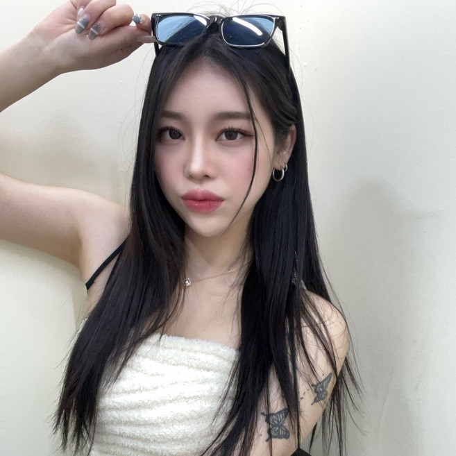 VANANA2 남녀공용 데일리 여행 패션 가벼운 7컬러 틴트 사각 선글라스