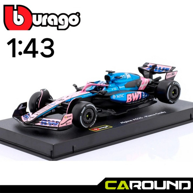 브라고 1:43 BWT 알핀 F1 Team A525 No.10 2025- 피에르 가슬리 (아크릴 케이스)