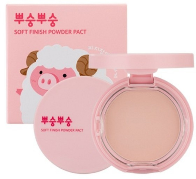 미팩토리 뿌숭뿌숭 파우더 팩트 9g, PINK, 2개