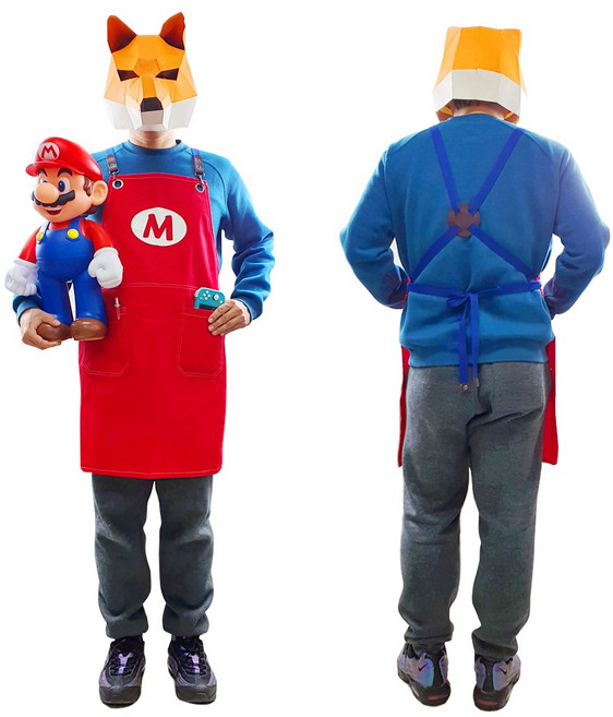 앞치마 레드, 마리오앞치마, 1개