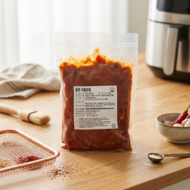 [맛비] 끝짱 국물닭발 800g 국내산 닭발, 900g, 1개