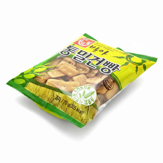 우리밀 발아 통밀건빵 70g x 20개 /보리건빵