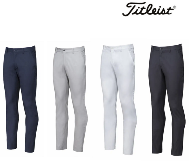 타이틀리스트 라이트웨이트 도비 남성 골프 바지 슬랙스 TMPMP165J