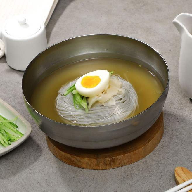 20년 전통 담백한 양지육수 이북식 함흥냉면 함흥물냉면 밀키트 세트, 400g, 1개