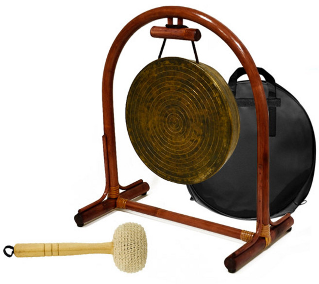 새화국악기 사물징 세트 (소징/대징 선택+징걸이+징채+가방)