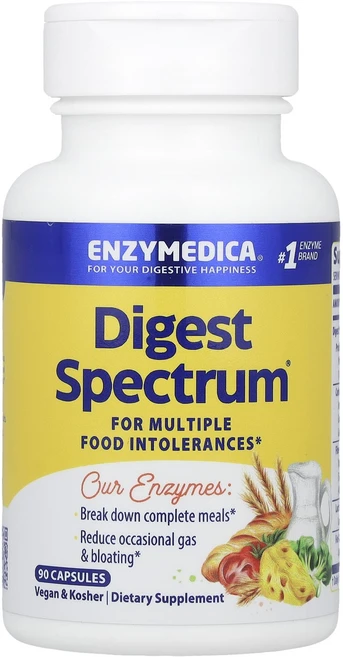 Enzymedica Digest Spectrum® 캡슐 90정, EnzymedicaDigestSpectrum캡슐90정, 1개 - 쿠팡