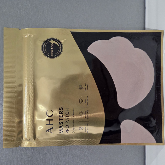 AHC 마스터즈 아이크림 선패치 5회분 자외선차단 미백 주름개선 눈가패치, 4.5g, 5개