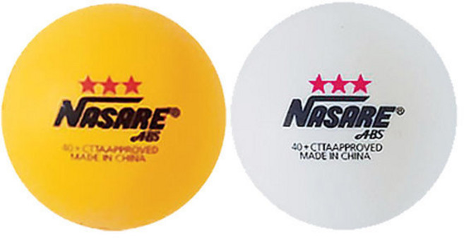 나사레 탁구공 3성 120입 벌크패킹, 오렌지, 1개