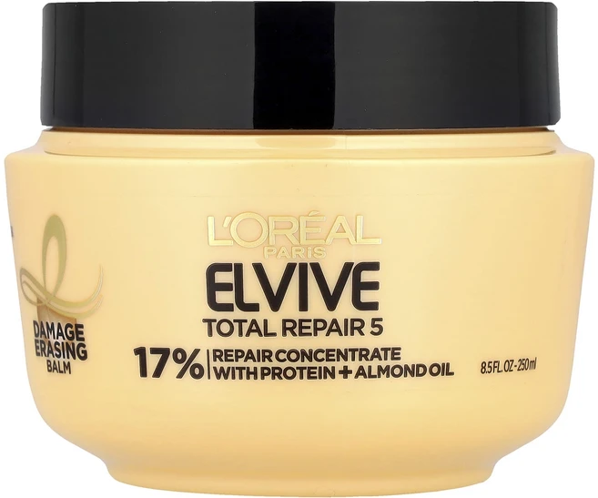 몸관리하세요 겨울입니다 L'Oréal Elvive Total Repair 5 손상 이레이징 밤 250ml(8.5fl oz) 특별관리진행, LOréalElviveTotalRepair5손상이레이징 - 쿠팡