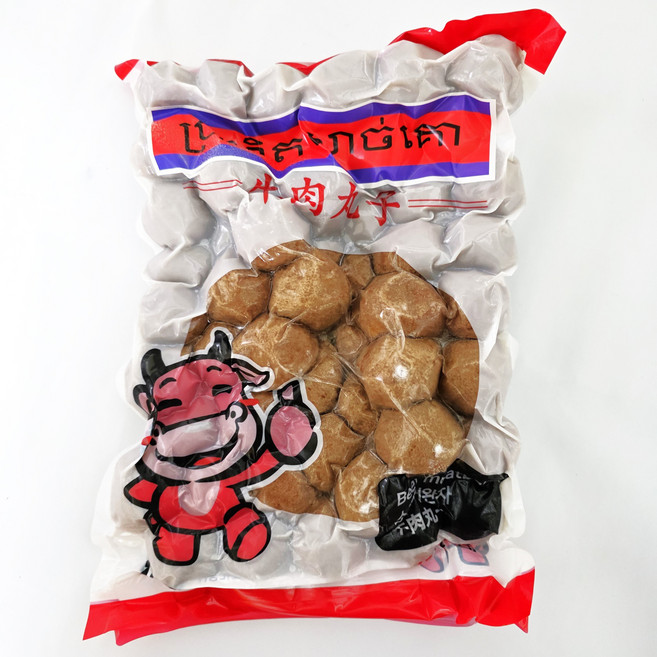 캄보디아스타일 소고기 미트 완자 Beef Meat Ball, 1kg, 1개