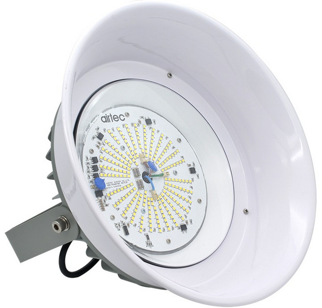 [국내생산 AS 3년] LED 공장등 투광기 원형투광등 원형공장등 AC200W 고천장등 (KS고효율 방수), 원형투광등 AC200W, 1개