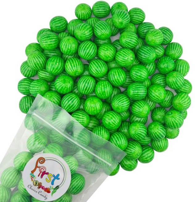추잉껌 버블껌 풍선껌 수박 껌볼 1인치 쫄깃쫄깃 자판기용 (1파운드(1팩)), 1 Count (Pack of 1), 1개