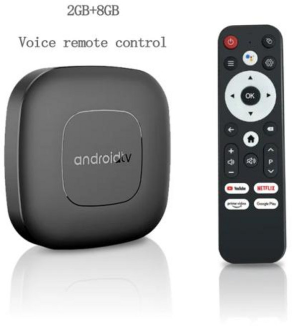 스마트 안드로이드 TV 박스 셋톱 박스 TV BOX 가정용 휴대용 TV 구글 플레이어 유튜브 넷플릭스 글로벌 버전 스트리밍 미디어 Box Mortal T1 Bluetooth Goo, T1 2G8G Voice, 2) T1 2G8G Voice, 1개