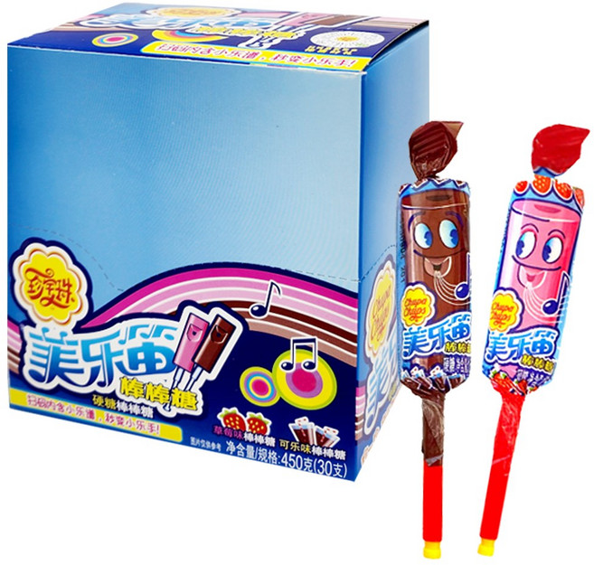 츄파춥스 피리캔디 딸기향 15p + 콜라향 15p 세트, 450g, 3세트