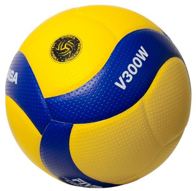 v300w 미카사 배구공 V300W FIVB 인증 배구공 FIVB 공인 KVA 공인 전국대한생활체육배구 사용구, 1개