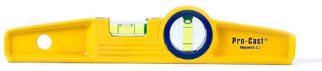 스완슨 툴 TL011 9인치 스피드라이트 어뢰 레벨 옐로우, Torpedo Level, 1개
