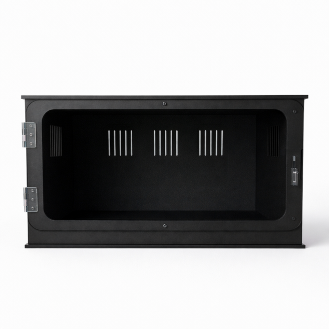 NRC 레게스네이크 블랙컬러 포맥스케이지 45x30x25cm, 1개, LED장착X