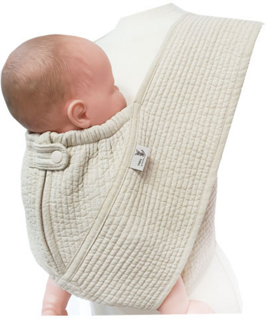 유니베베 피그먼트베이지 휴대용 아기띠, S