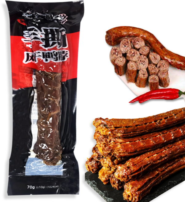 홍홍 중국식품 오야지 풍건 오리목 중국오리목 야부, 70g, 1개