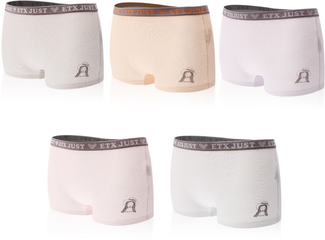 스콕스 여아 주니어 아동 유아 드로즈 사각 팬티 5개 1세트