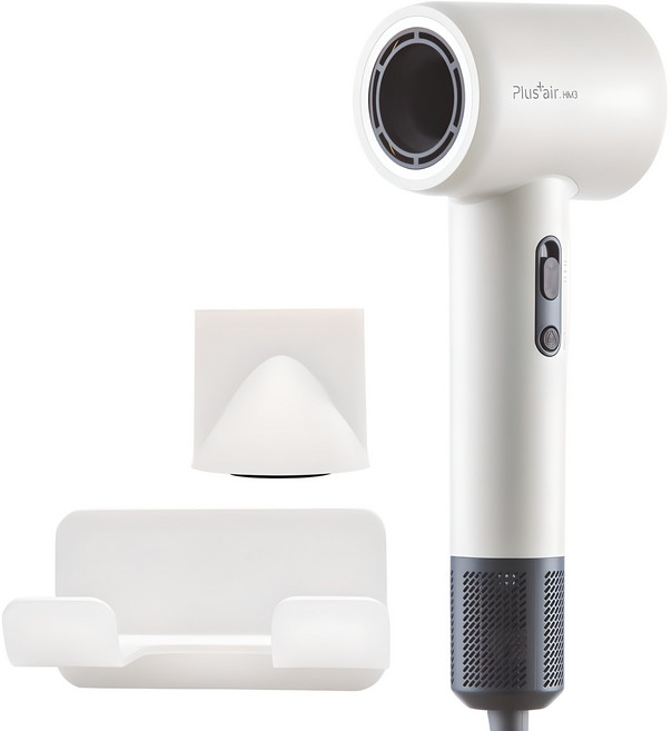 플러스에어 파워풍량 BLDC 항공모터 헤어 드라이기 1350W, HM-3, 아이보리