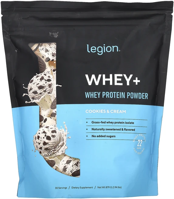 몸관리하세요 겨울입니다 Legion Athletics 유청+ 유청 단백질 분말 쿠키 앤 크림 879g(1.94lbs) 특별관리진행, LegionAthletics유청유청단백질분말쿠키앤크림8, 1 - 쿠팡