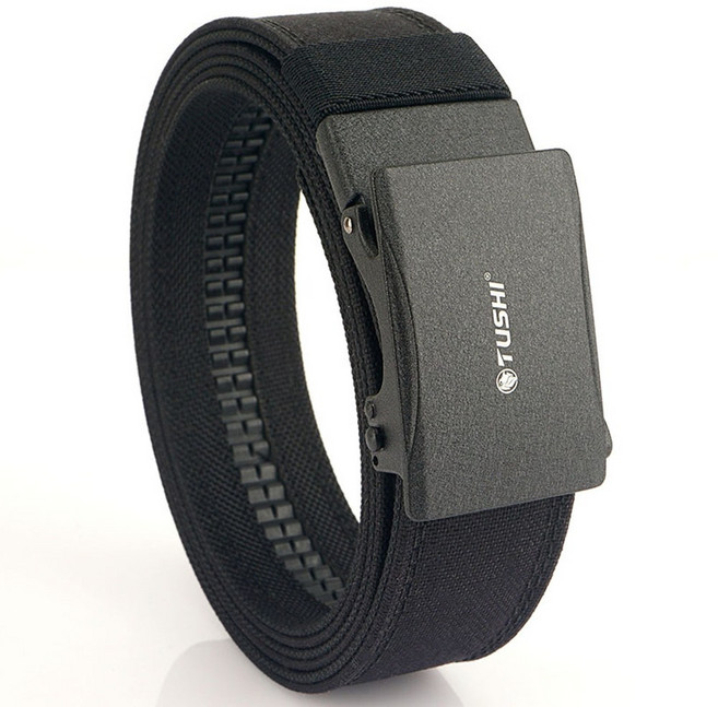 Tushi 견고하고 두꺼운 전술 허리띠 공구 군인 캐주얼 벨트 120