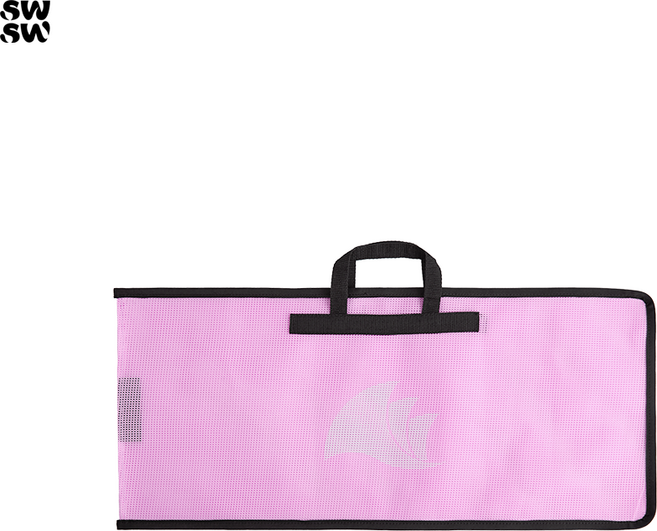 스윗스윔 롱핀 메쉬 핀 백, 핑크