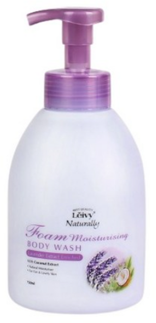 Leivy 라벤더 폼 바디워시 라벤더 바닐라향, 750ml, 7개