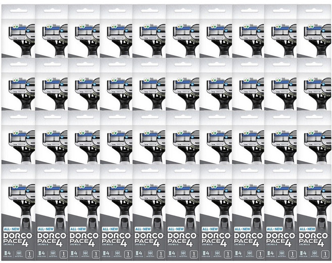 도루코 페이스 4 면도기, 40세트, 1개입