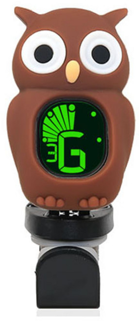 Swiff 스위프 튜너 부엉이 조율기, 브라운, 1개