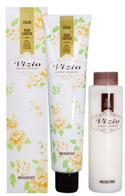 뮤겐스 비지오 헤어 컬러 120g/뮤겐스 염색약, 1개, 4/00 갈색 - 쿠팡